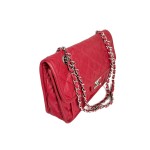 Chanel Classic Flap Medium Bag in Quilted Caviar Leather